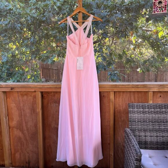 B2 Jasmine Shell Pink Bridesmaids Dress Size 12. NEW - Picture 2 of 12